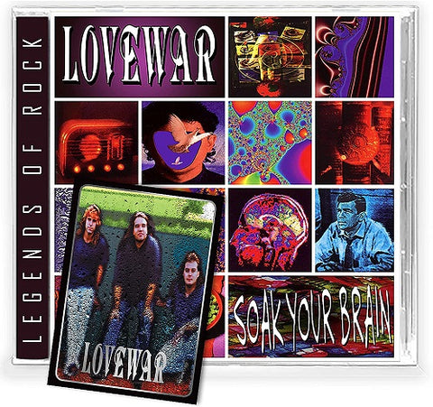 Lovewar Soak Your Brain New CD