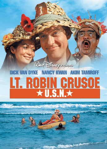 Lt Robin Crusoe USN (Dick Van Dyke Nancy Kwan Disney) New Region 1 DVD