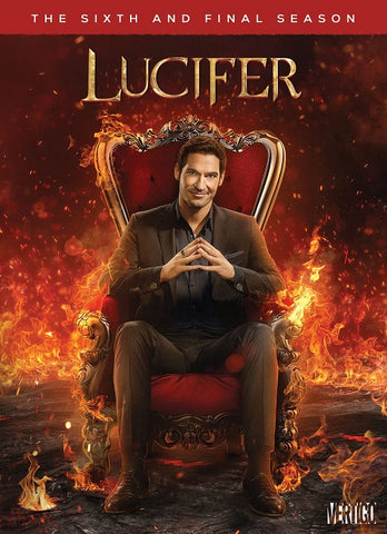 Lucifer Season 6 Series Six Sixth Final Season (Lauren German Tom Ellis) DVD