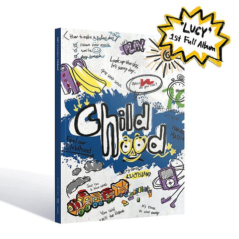Lucy Childhood New CD + Poster + Sticker + Photo Book + Photos + Photo Cards
