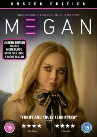 M3gan Unseen Edition (Allison Williams Ronny Chieng Violet McGraw) New DVD