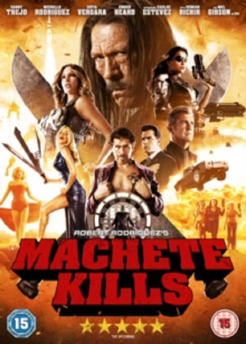Machete Kills (Danny Trejo, Charlie Sheen, Mel Gibson) New Region 2 DVD
