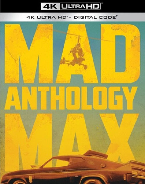 Mad Max Anthology (Mel Gibson) 4K Ultra HD Blu-ray 4 Movies New