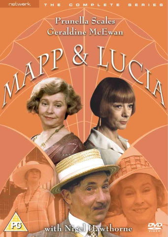 Mapp and Lucia The Complete Series 1 2 Season Prunella Scales New Region 2 DVD