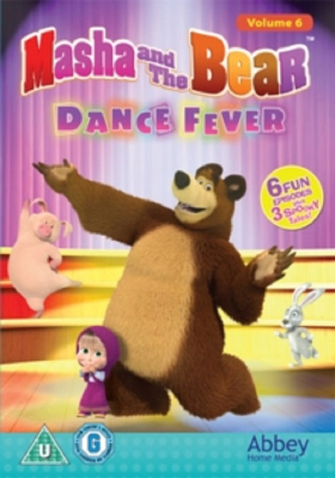 Masha and the Bear Dance Fever New Region 4 DVD