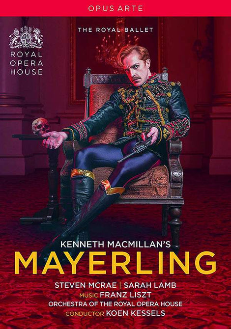 Mayerling The Royal Ballet (Kenneth Mac Millan Koen Kessels Franz Liszt) New DVD