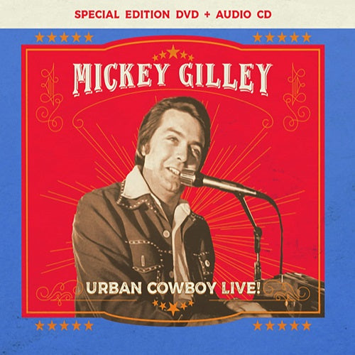 Mickey Gilley Urban Cowboy Live 2 Disc New CD + DVD