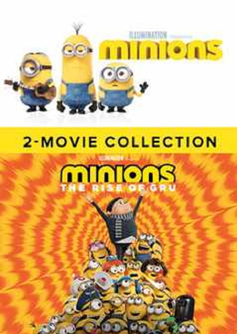 Minions + Minions The Rise Of Gru (Sandra Bullock Jon Hamm) New DVD