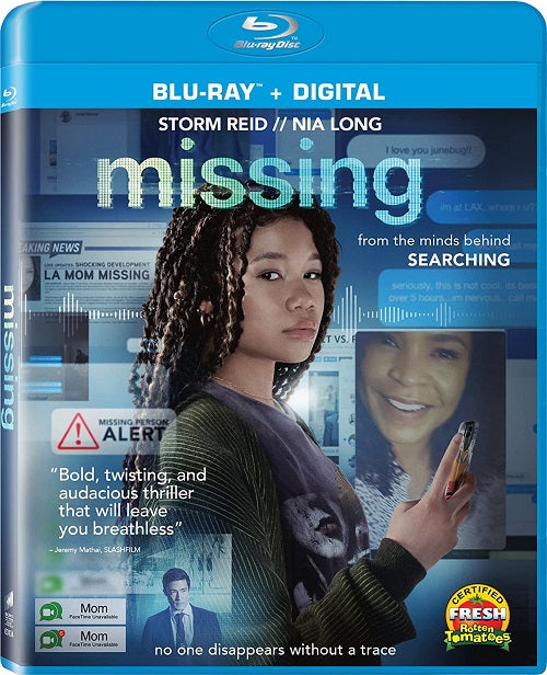 Missing (Nia Long Joaquim de Almeida Ken Leung) New Blu-ray + Digital ...