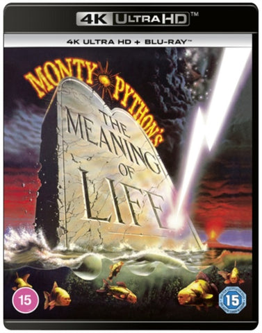 Monty Python's the Meaning of Life Pythons New 4K Ultra HD Region B Blu-ray