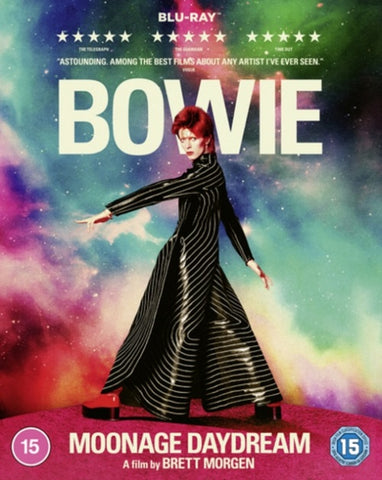 Moonage Daydream (David Bowie Trevor Bolder Mike Garson) New Region B Blu-ray