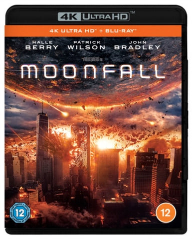 Moonfall (Halle Berry Patrick Wilson John Bradley) 4K Ultra HD Reg B Blu-ray