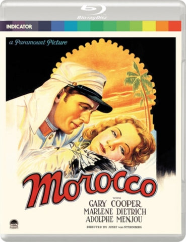 Morocco (Gary Cooper Marlene Dietrich Adolphe Menjou) New Region B Blu-ray
