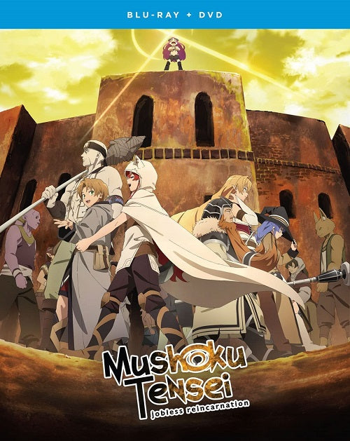 Mushoku Tensei Jobless Reincarnation Season 1 Series One Part 2 Two Blu-ray DVD