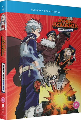 My Hero Academia Season 4 Part 2 - Blu-ray + Digital Series Four Two Region B