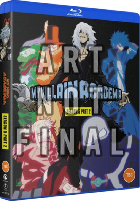 My Hero Academia Season 5 Series Five Fifth Part 2 Two New Region B Blu-ray