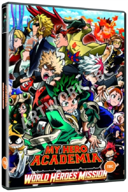 My Hero Academia World Heroes Mission (Daiki Yamashita Nobuhiko Okamoto) DVD