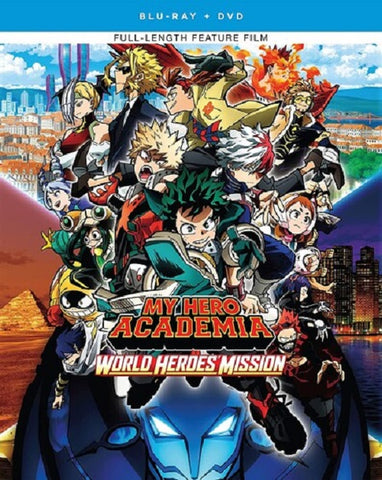 My Hero Academia World Heroes Mission New Blu-ray