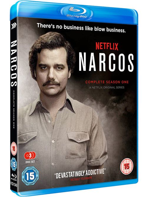 Narcos Blu-ray Complete Season 1 Series One First  Region B 3xDiscs