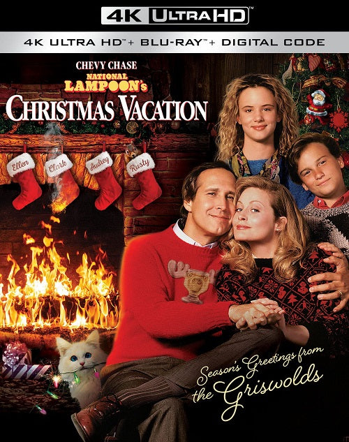 National Lampoons Christmas Vacation New 4K Mastering Blu-ray + Digital