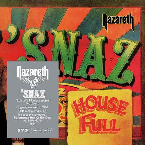 Nazareth Snaz 2 Disc New CD