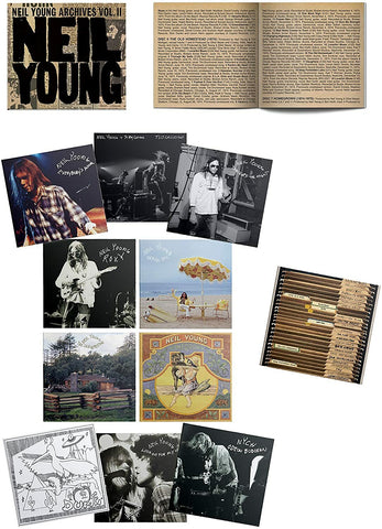 Neil Young Neil Young Archives Volume II 1972 1976 Vol 2 10xCDs + Book Deluxe