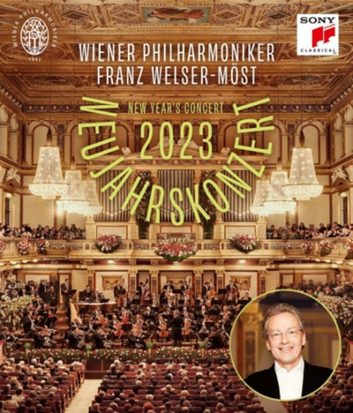 New Year's Concert 2023 Wiener Philharmoniker Years New Region B Blu-ray