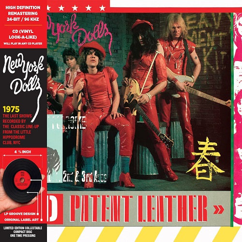 New York Dolls Red Patent Leather New CD