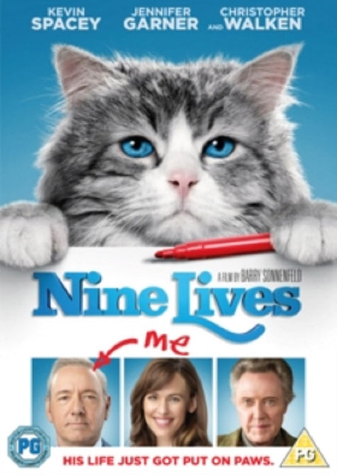 Nine Lives (Kevin Spacey, Jennifer Garner, Malina Weissman) 9 New Region 2 DVD