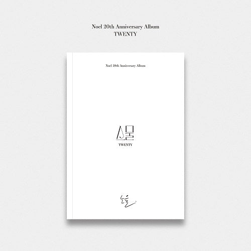 Noel Twenty 20 New CD + Sticker + Photo Book + Postcard + Photos + Photo Cards