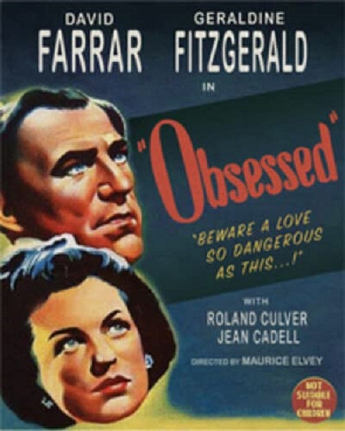 Obsessed aka The Late Edwina Black (David Farrar Geraldine Fitzgerald) Blu-ray