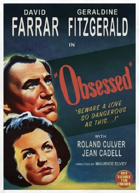 Obsessed aka The Late Edwina Black (David Farrar Geraldine Fitzgerald ...