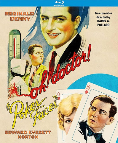 Oh Doctor + Poker Faces Two Comedies Directed by Harry A Pollard New Blu-ray