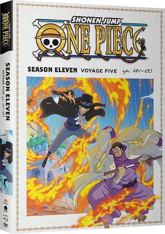 One Piece Season 11 Series Eleven Eleven Voyage Five 5 New Blu-ray + DVD Box Set