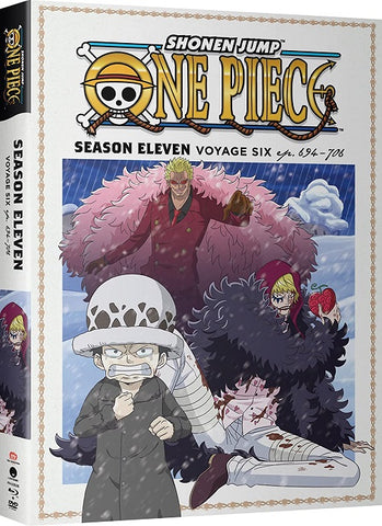 One Piece Season 11 Voyage 6 Six New Blu-ray Box Set Series 11 Voyage Six