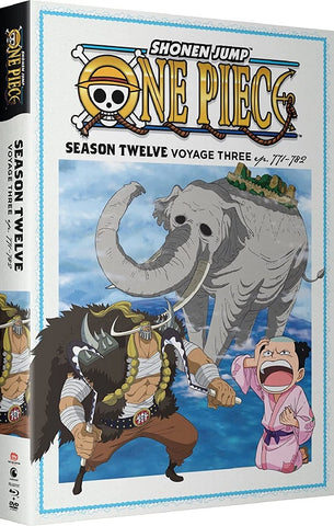 One Piece Season 12 Series Twelve Twelfth Voyage 3 Three Blu-ray + DVD Box Set