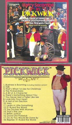 Original London Cast Pickwick The If I Ruled The World Musical New CD