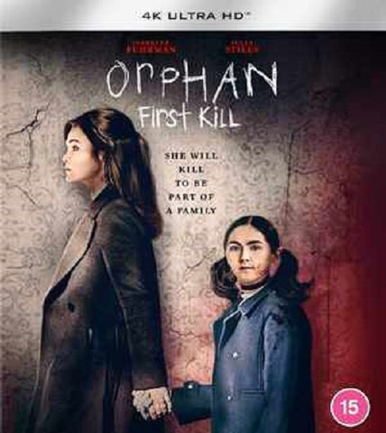 Orphan First Kill (Julia Stiles Isabelle Fuhrman) 4K Ultra HD Region B Blu-ray