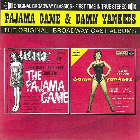 Pajama Game And Damn Yankees Original Cast & 2 Disc New CD