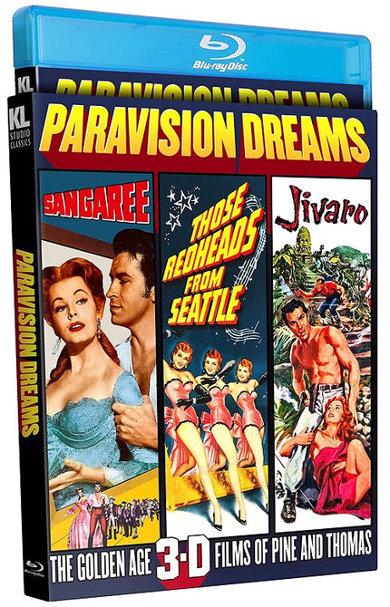 Paravision Dreams The Golden Age 3-D Films of Pine and Thomas 3D & New Blu-ray