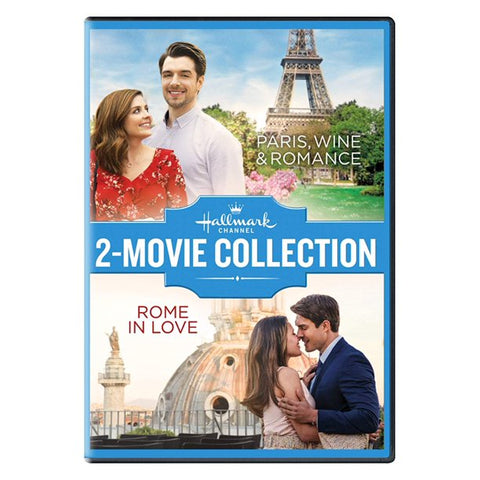 Hallmark 2 Movie Collection Paris Wine And Romance + Rome In Love Two & New DVD