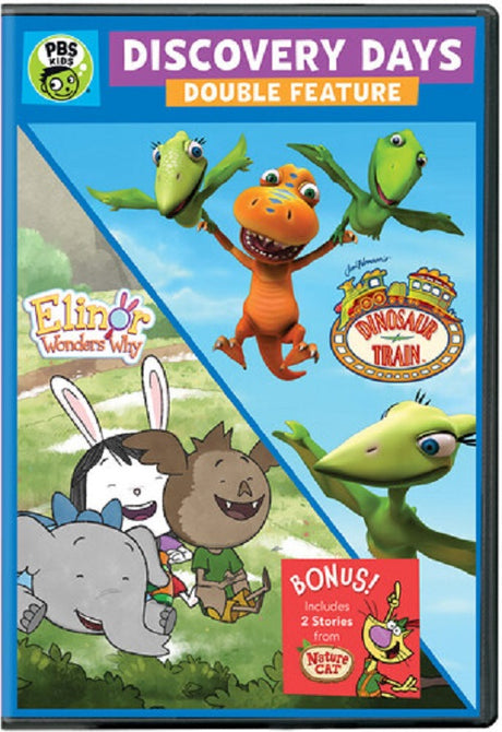 PBS KIDS Discovery Days Double Feature Dinosaur Train + Elinor Wonders Why DVD