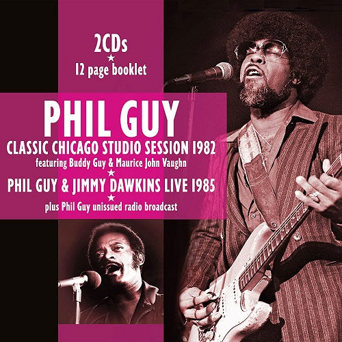 Phil Guy Classic Chicago Studio Session 1982 2 Disc New CD