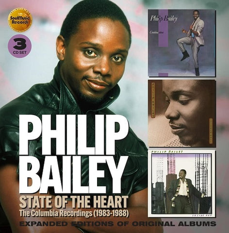 Philip Bailey State of the Heart 3 Disc New CD Box Set