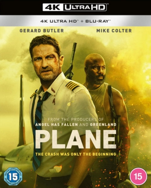 Plane (Gerard Butler Mike Colter Yoson An) New 4K Ultra HD Region B Bl ...