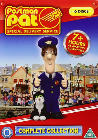 Postman Pat Special Delivery Service Complete Collection Region 2 DVD 5 Movies