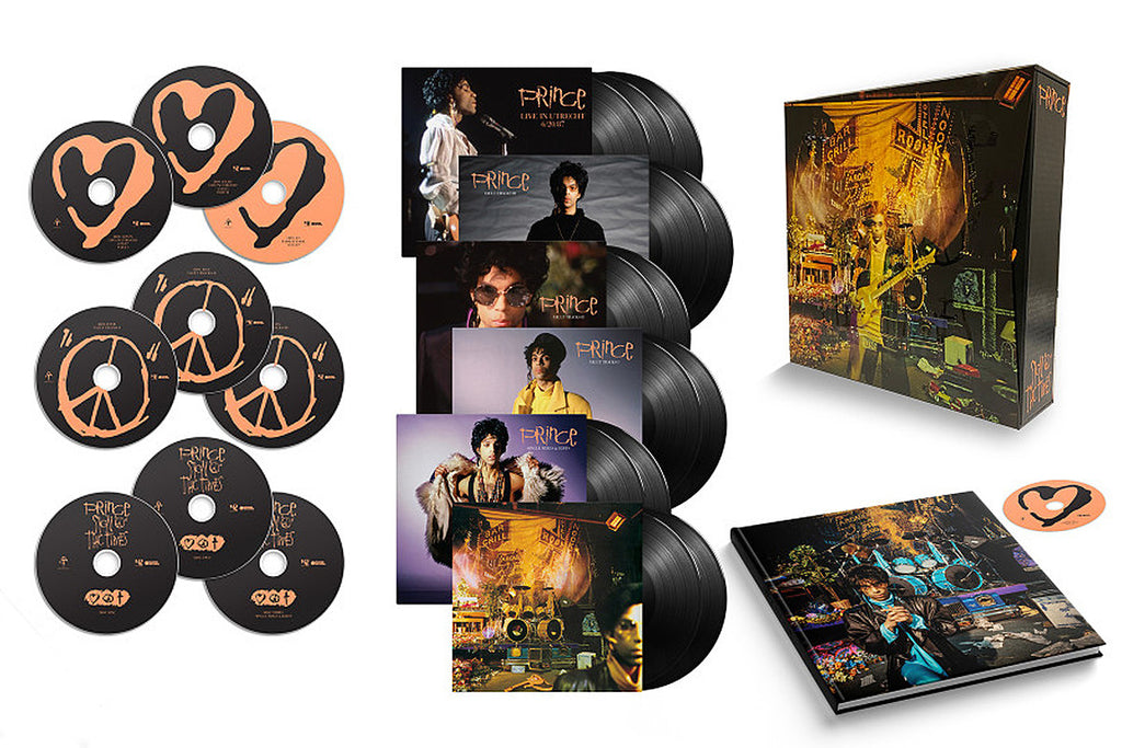 Prince Single Collection Box Prince Sign O The Times Super Deluxe Edition New 8xCDs + DVD + Book Bo ...