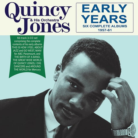 Quincy Jones and His Orchestra Early Years & 3 Disc New CD