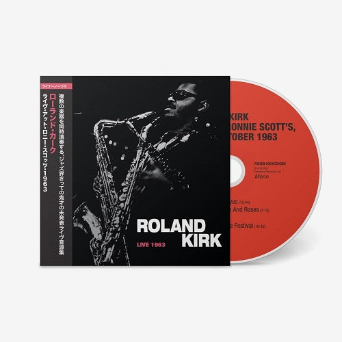 Rahsaan Roland Kirk Live At Ronnie Scott's 1963 Scotts New CD