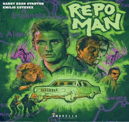 Repo Man (Harry Dean Stanton Emilio Estevez Olivia Barash) New Blu-ray